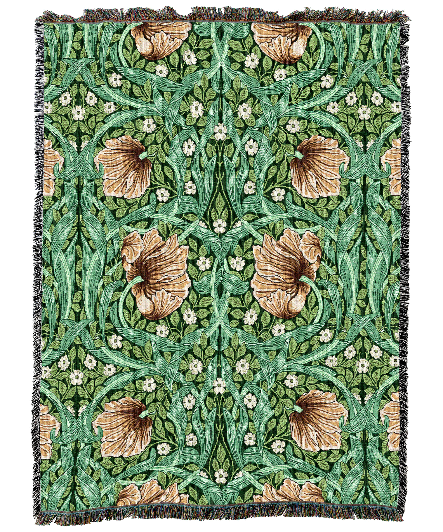 William Morris Pimpernel Blanket