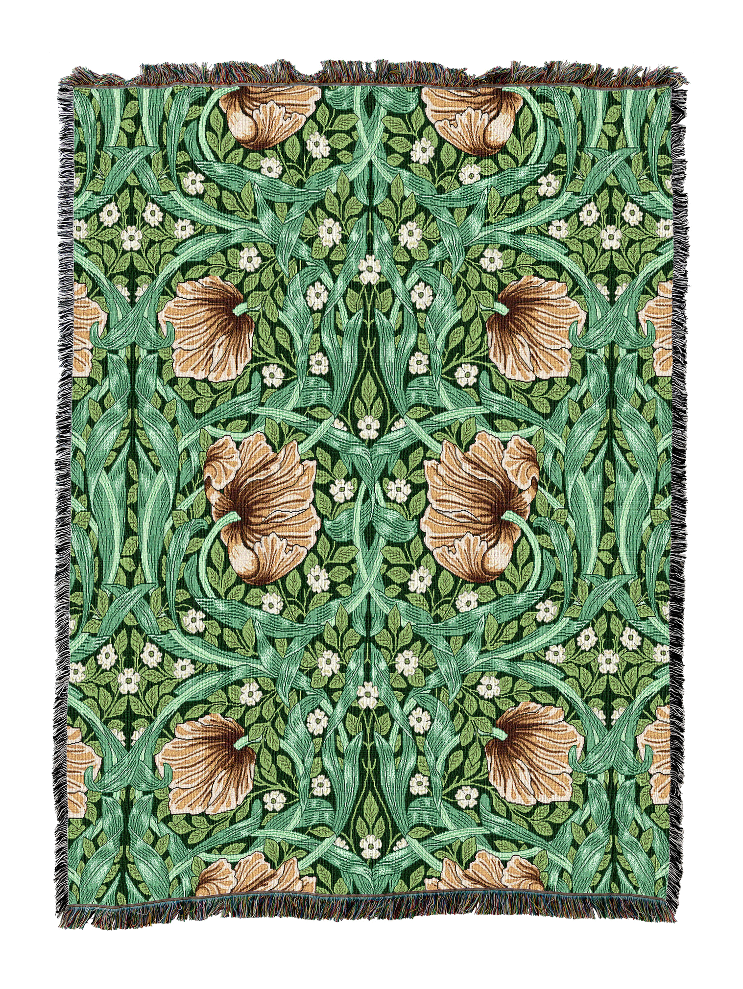 William Morris Pimpernel Blanket