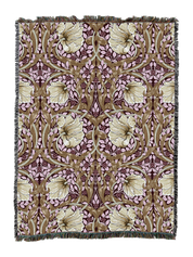 William Morris Pimpernel Blanket