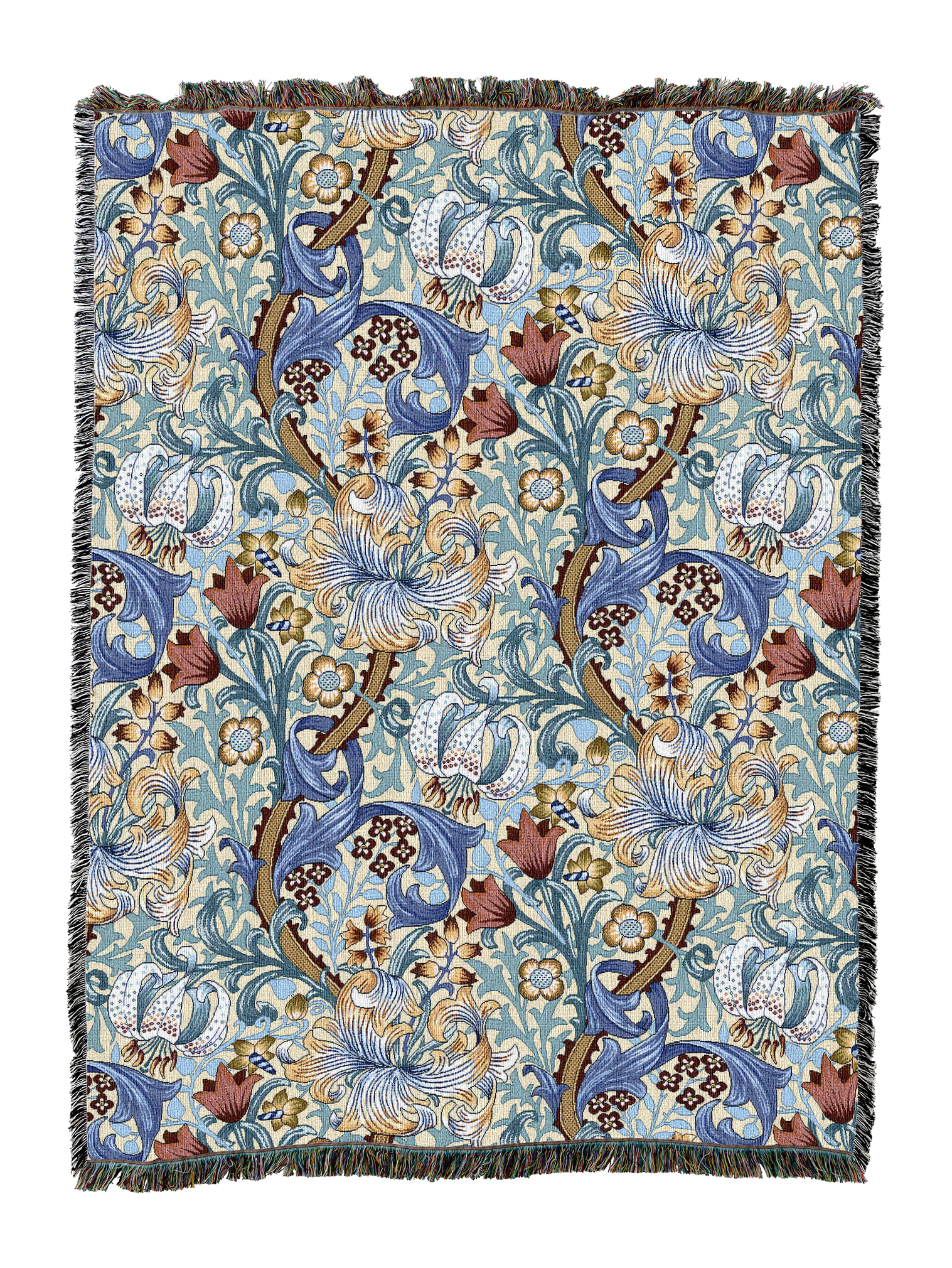 William Morris Golden Lily Blanket