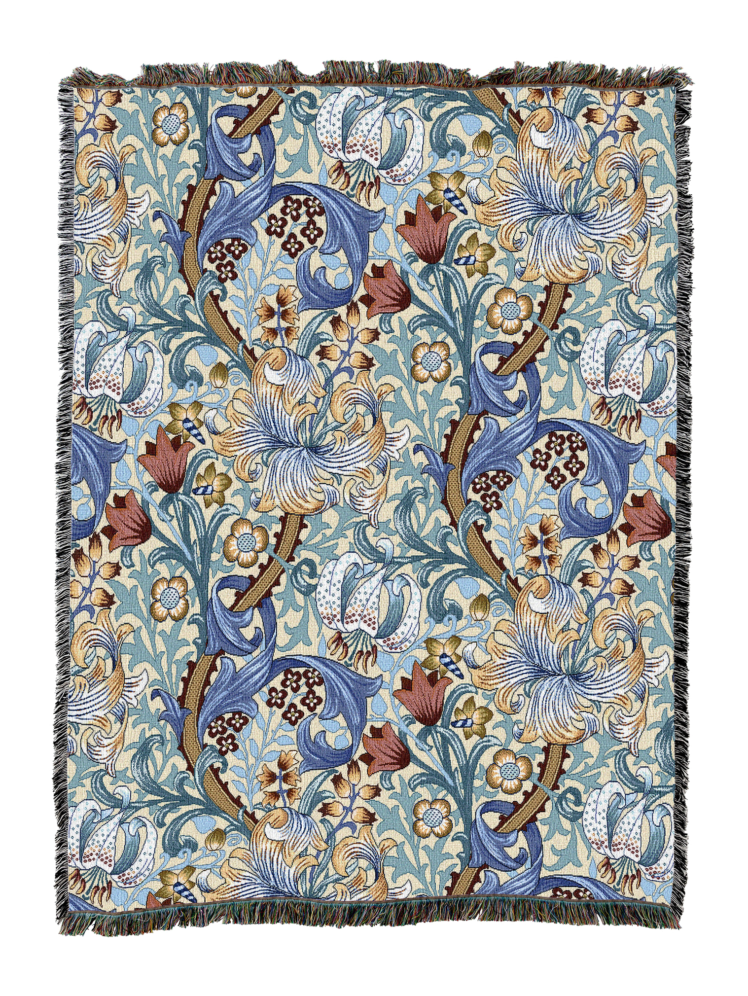 William Morris Golden Lily Blanket