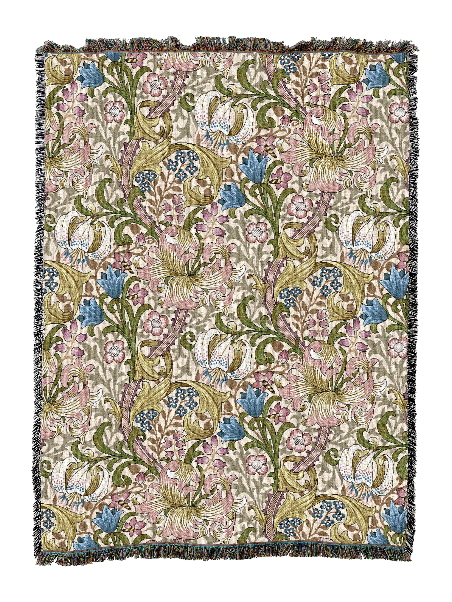 William Morris Golden Lily Blanket
