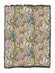 William Morris Golden Lily Blanket