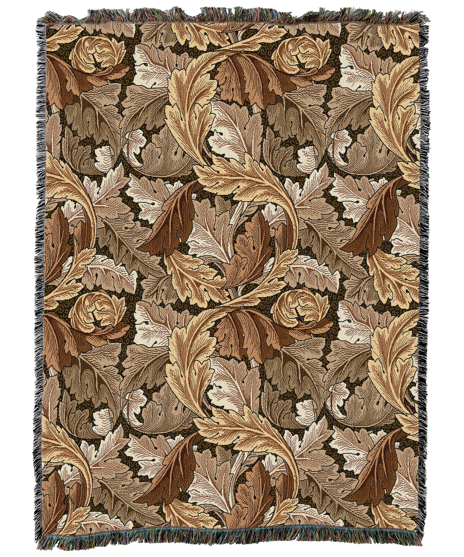 William Morris Acanthus Leaves Blanket