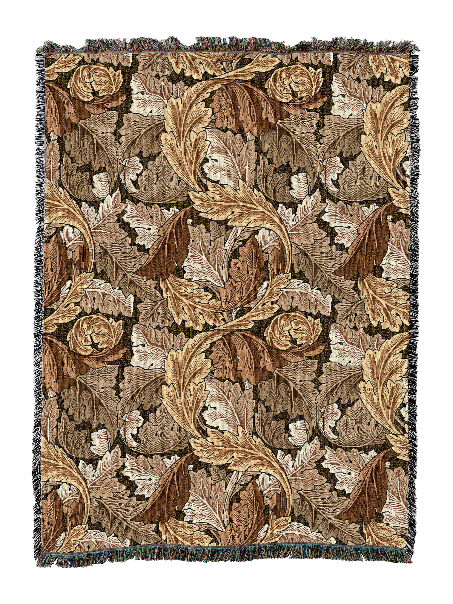 William Morris Acanthus Leaves Blanket