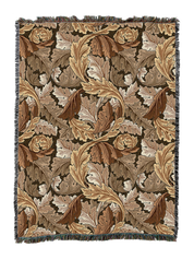 William Morris Acanthus Leaves Blanket