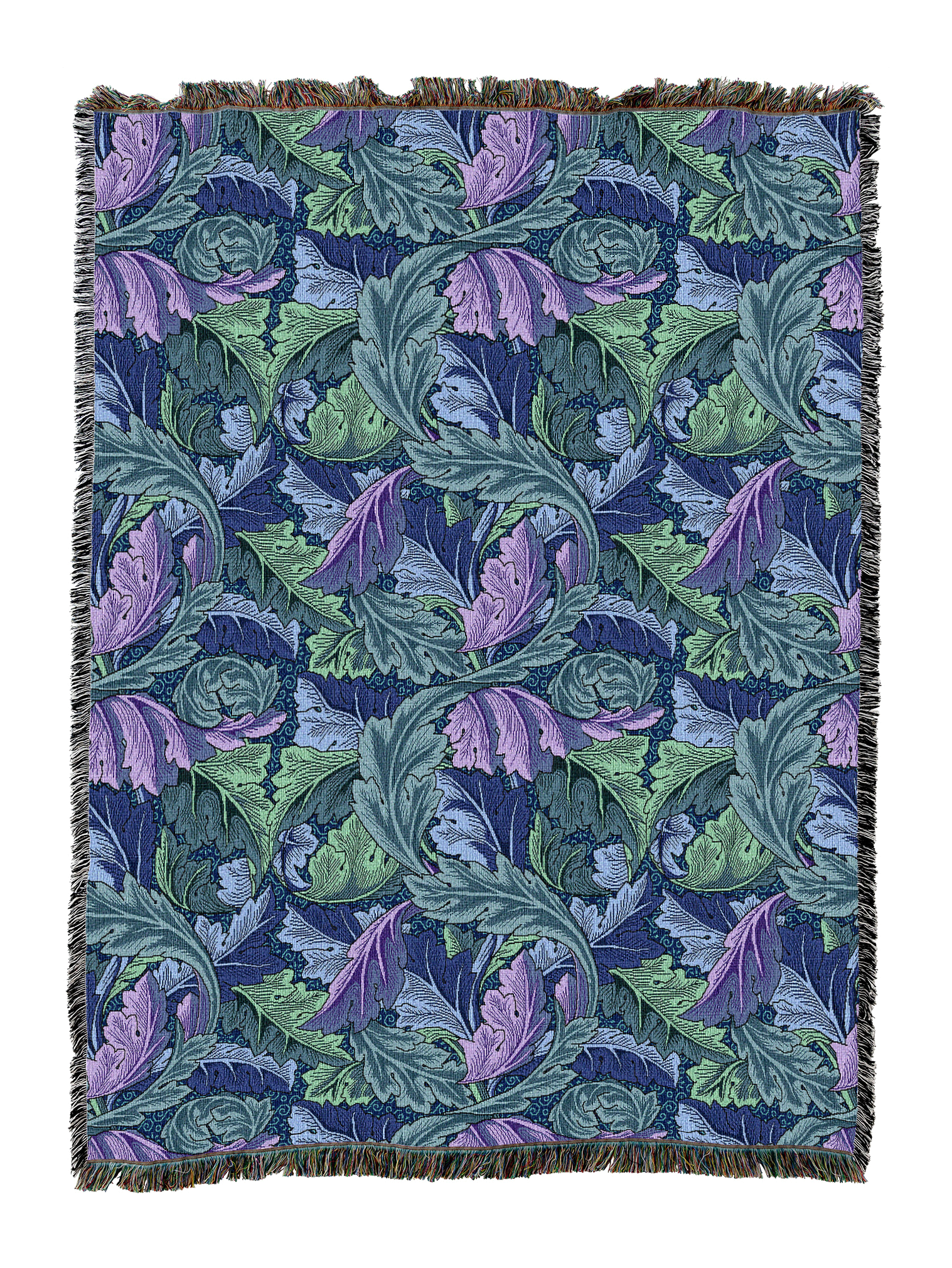 William Morris Acanthus Leaves Blanket