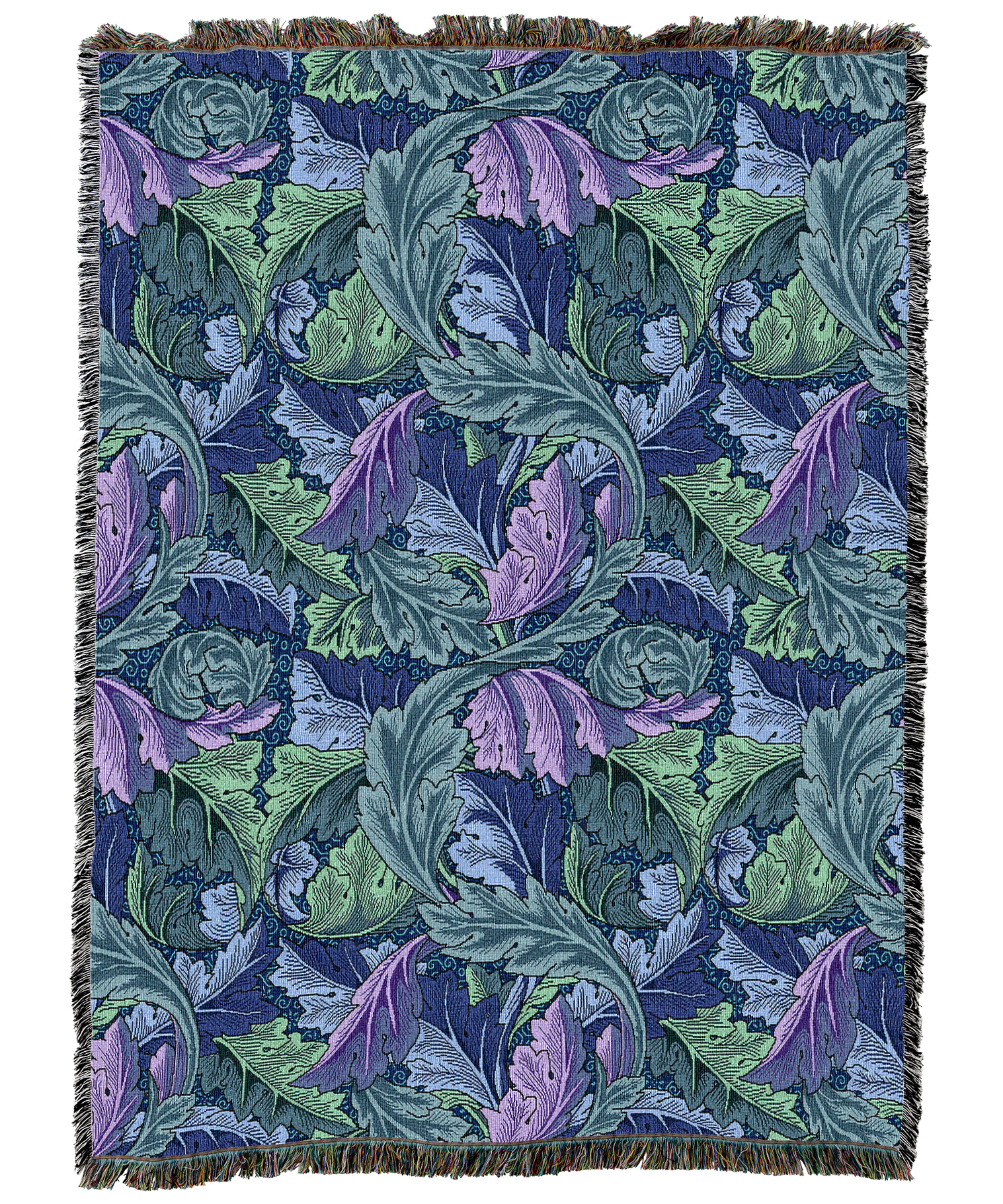 William Morris Acanthus Leaves Blanket