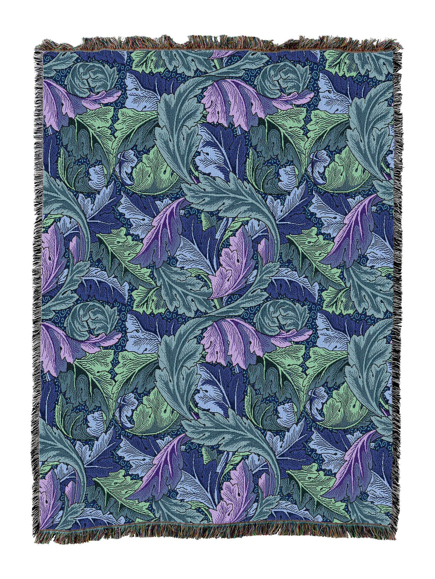 William Morris Acanthus Leaves Blanket