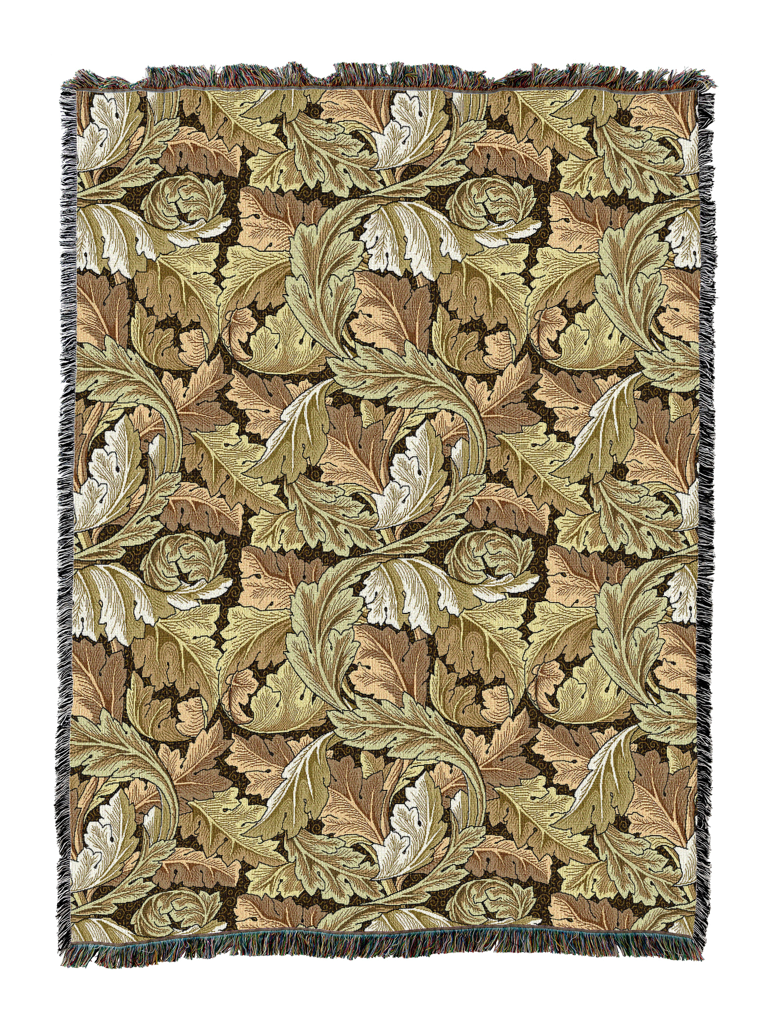 William Morris Acanthus Leaves Blanket