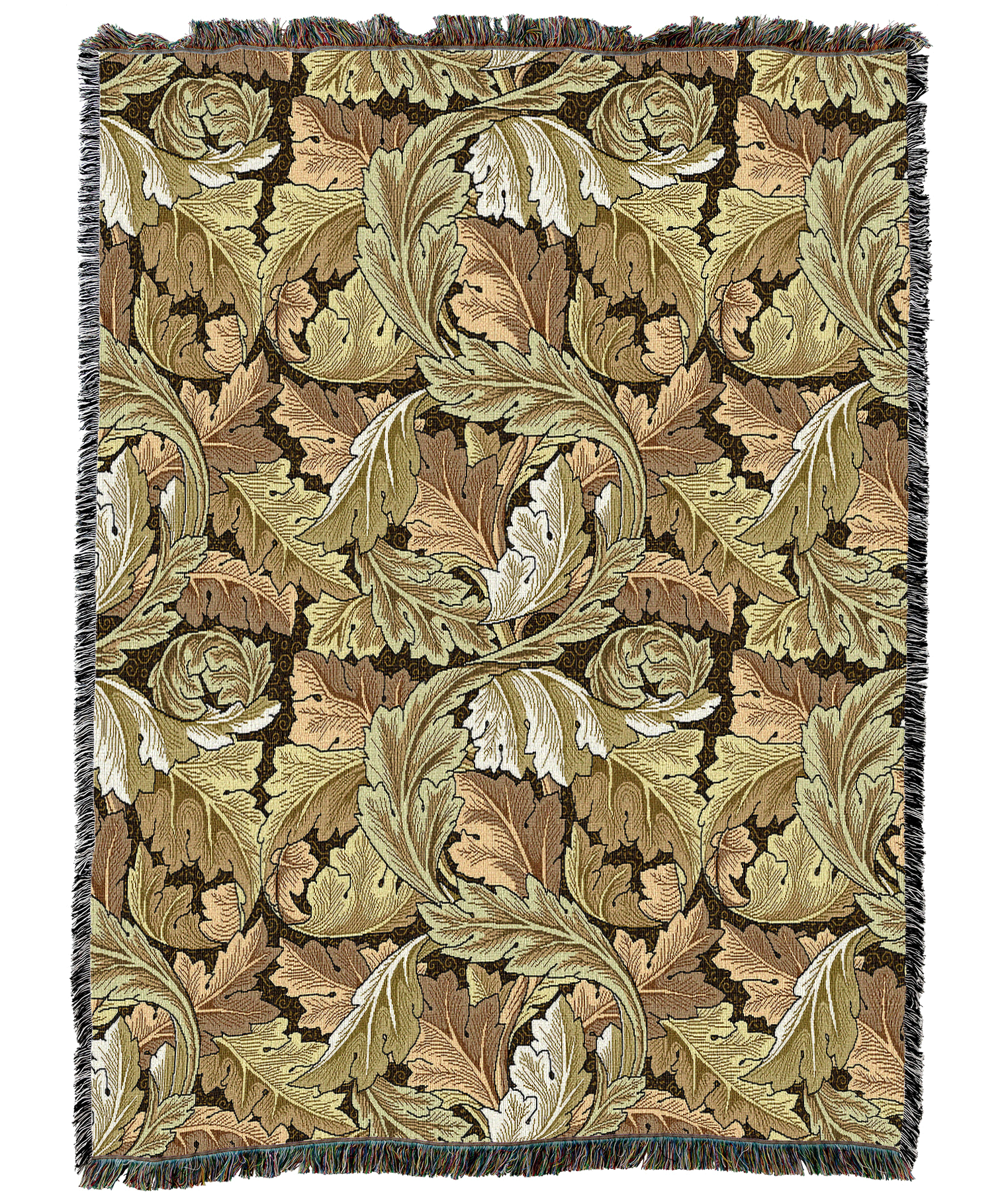 William Morris Acanthus Leaves Blanket