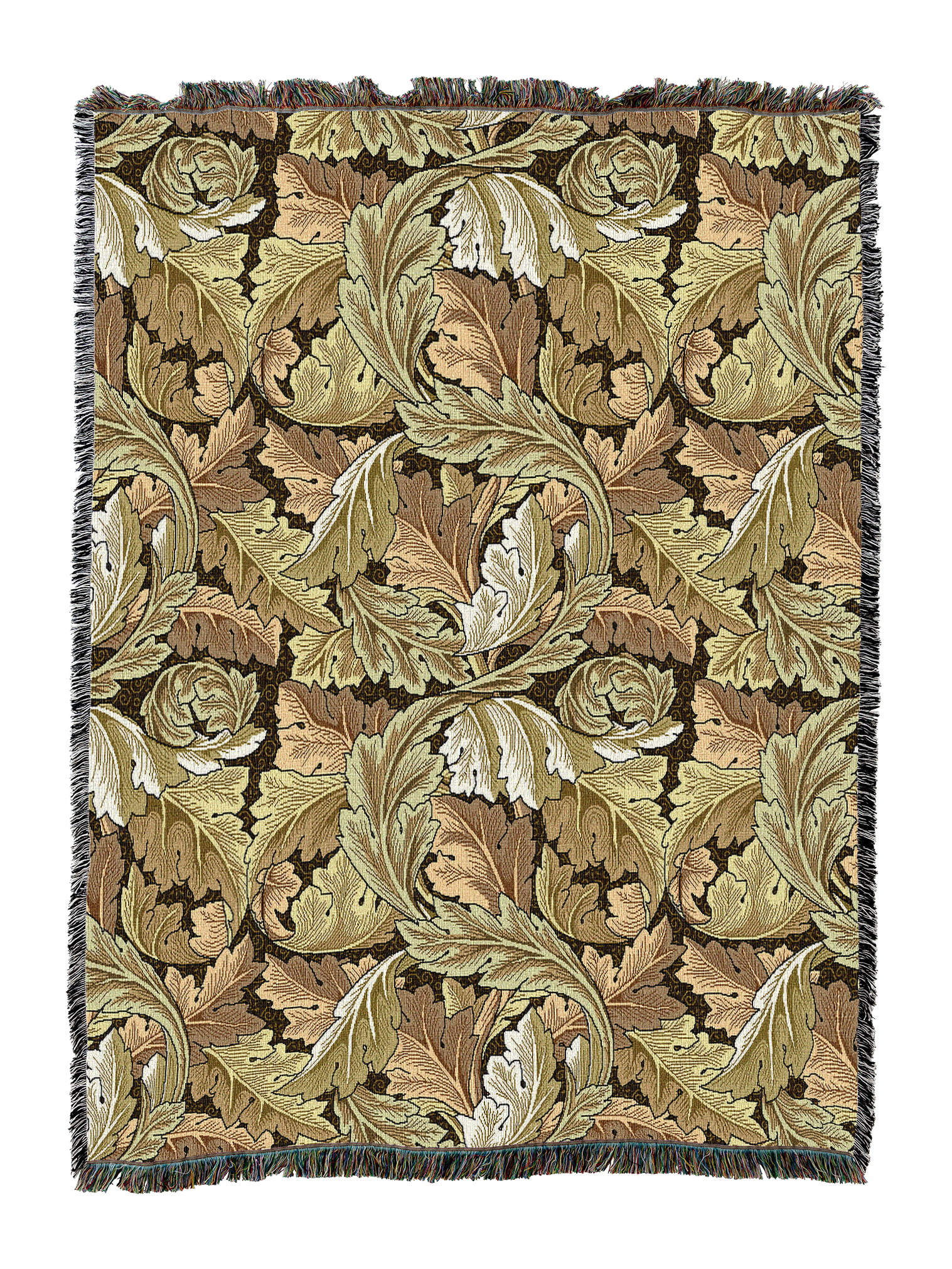 William Morris Acanthus Leaves Blanket