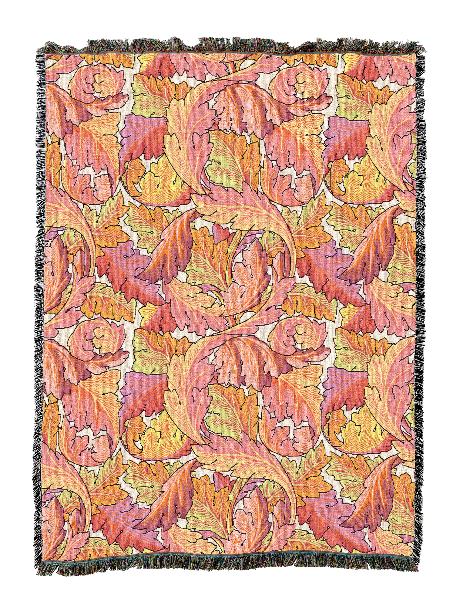 William Morris Acanthus Leaves Blanket