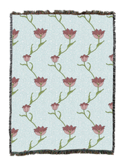 William Morris Garden Tulip Blanket