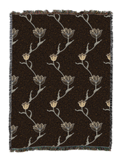 William Morris Garden Tulip Blanket