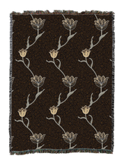 William Morris Garden Tulip Blanket