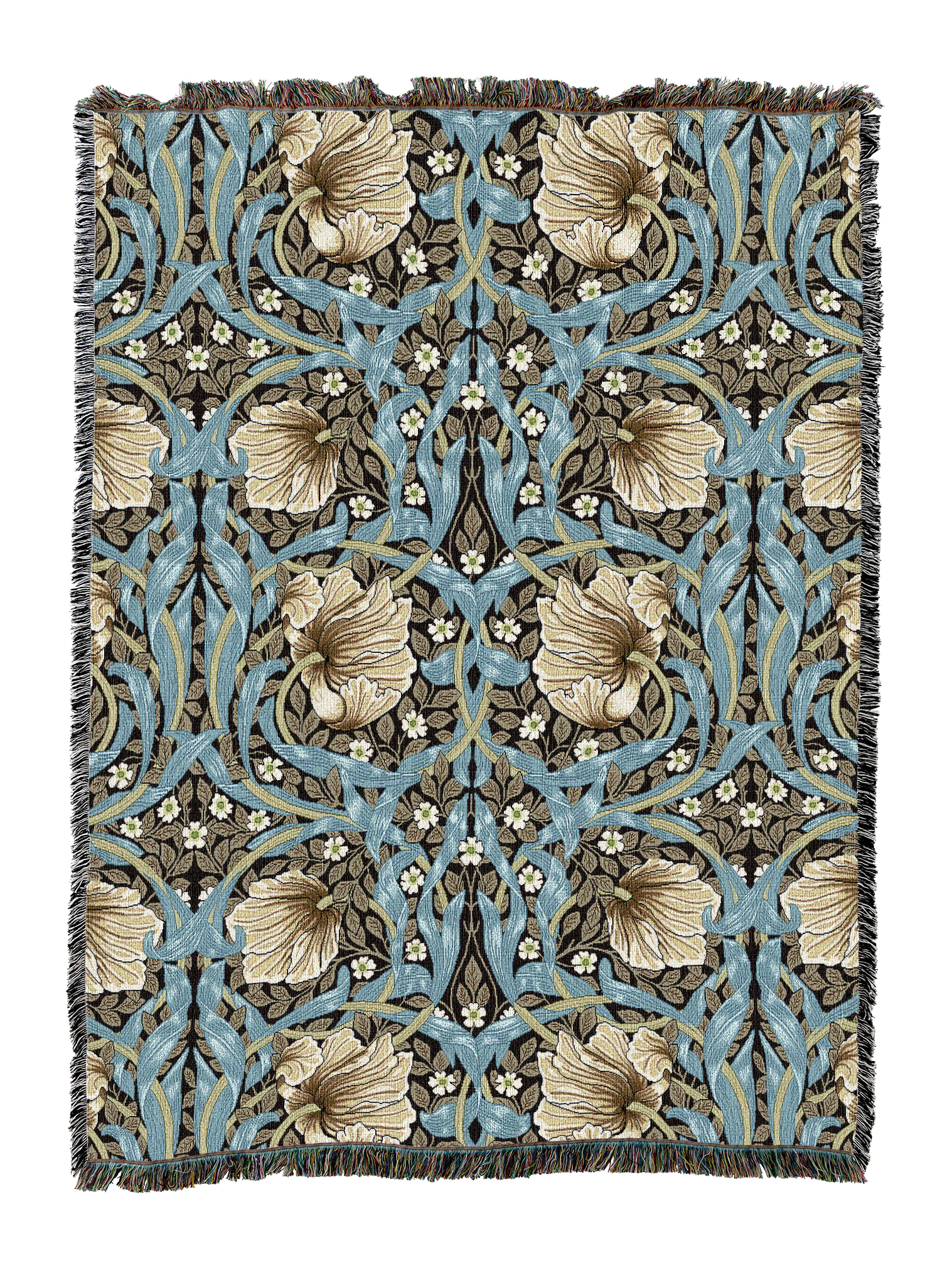 William Morris Pimpernel Blanket