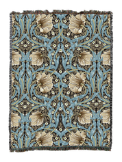 William Morris Pimpernel Blanket