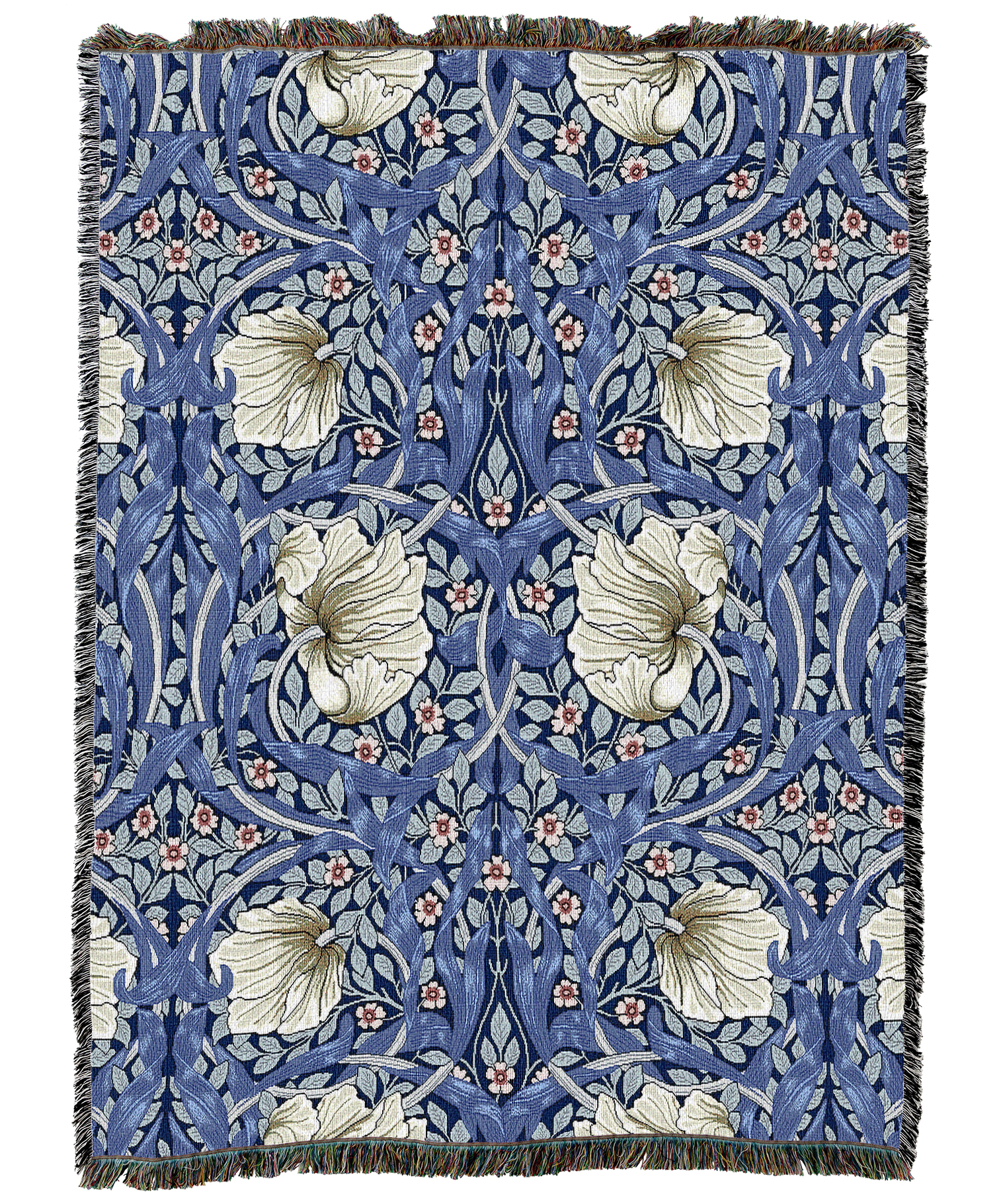 William Morris Pimpernel Sterling Blanket