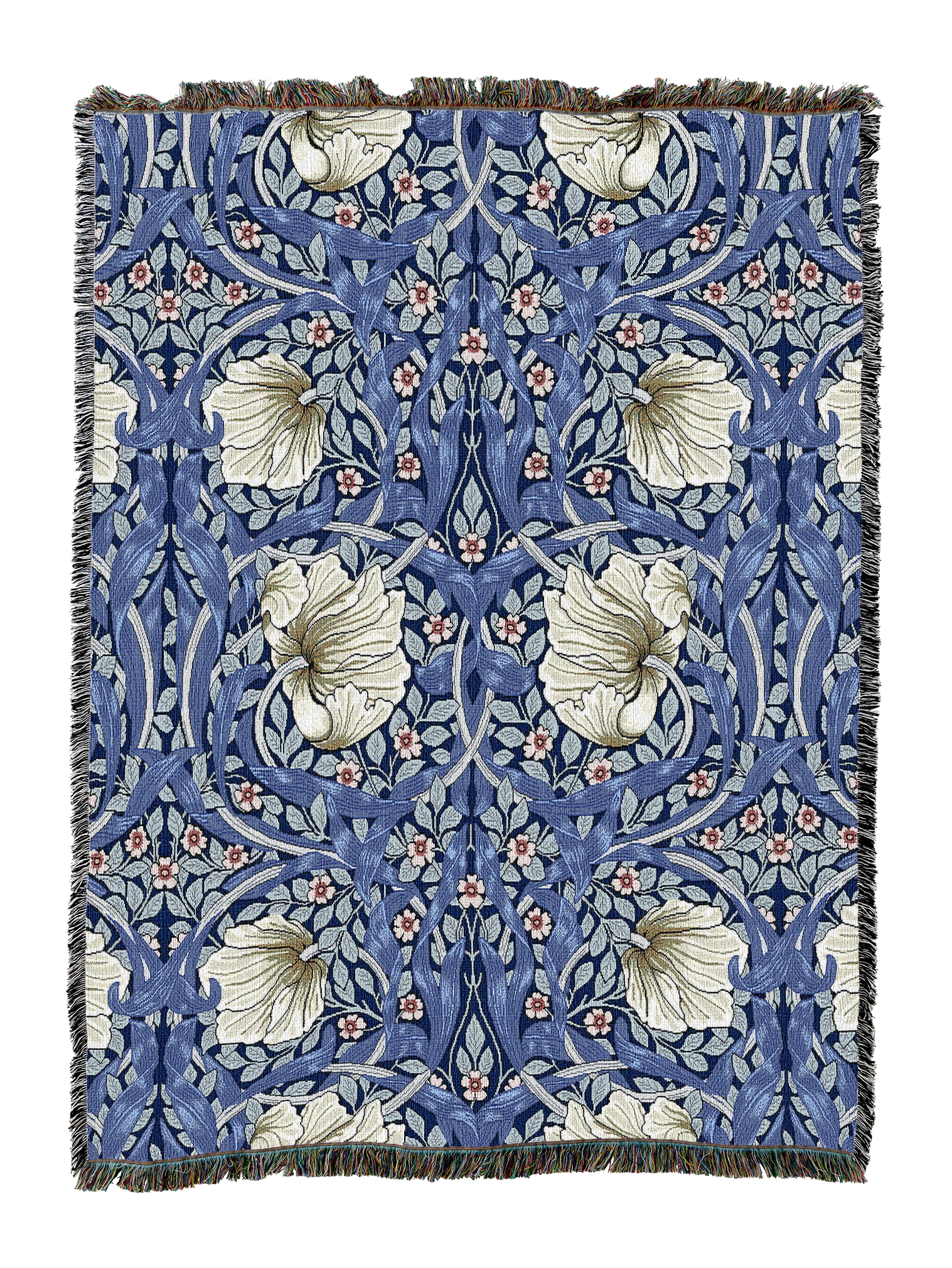 William Morris Pimpernel Sterling Blanket