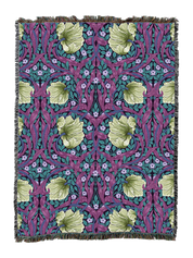 William Morris Pimpernel Blanket