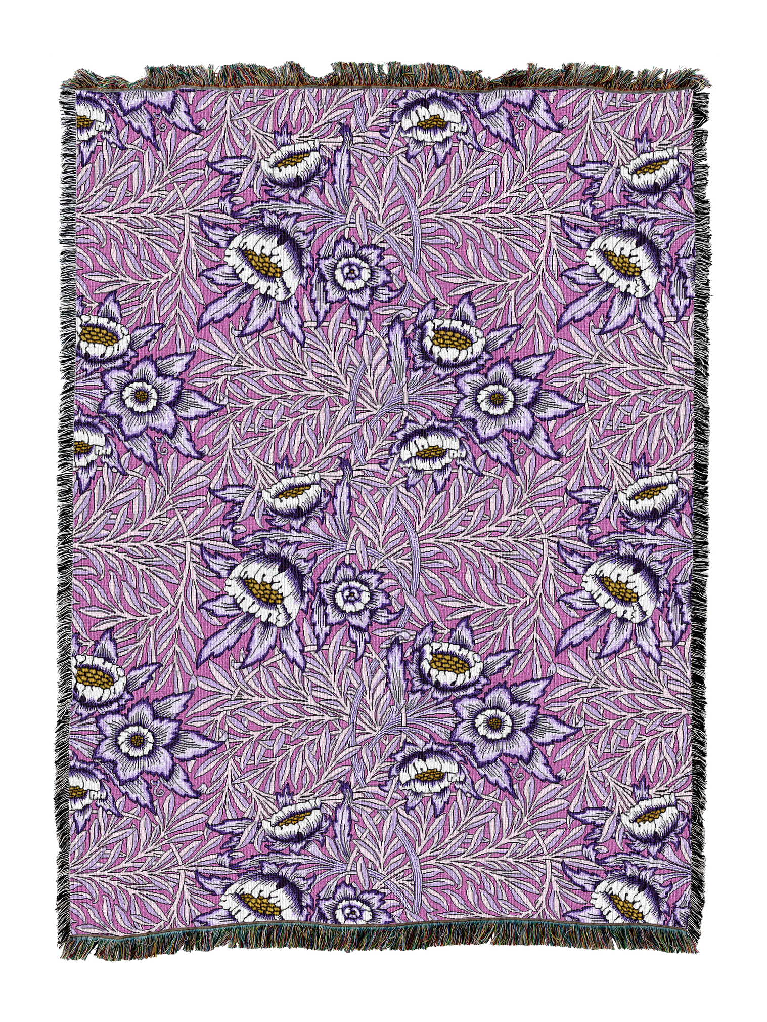 William Morris Tulip And Willow Blanket