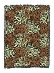 William Morris Tulip And Willow Blanket