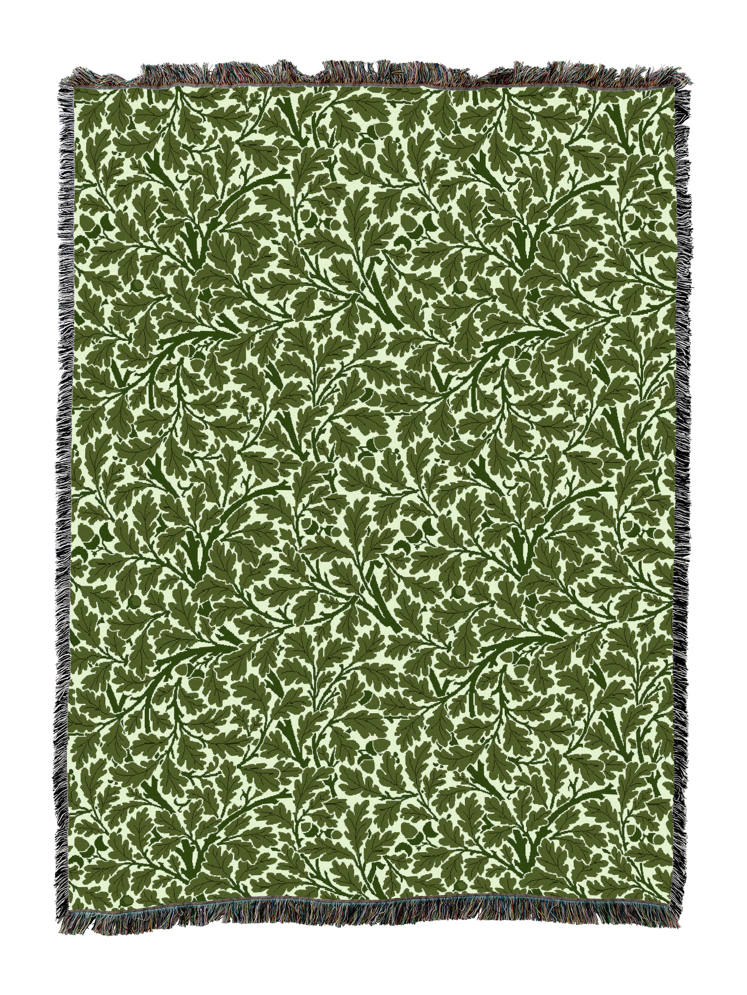 William Morris Oak Tree Blanket