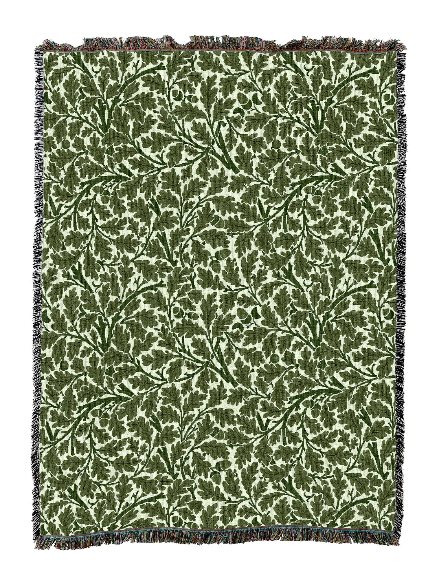 William Morris Oak Tree Blanket