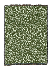 William Morris Oak Tree Blanket
