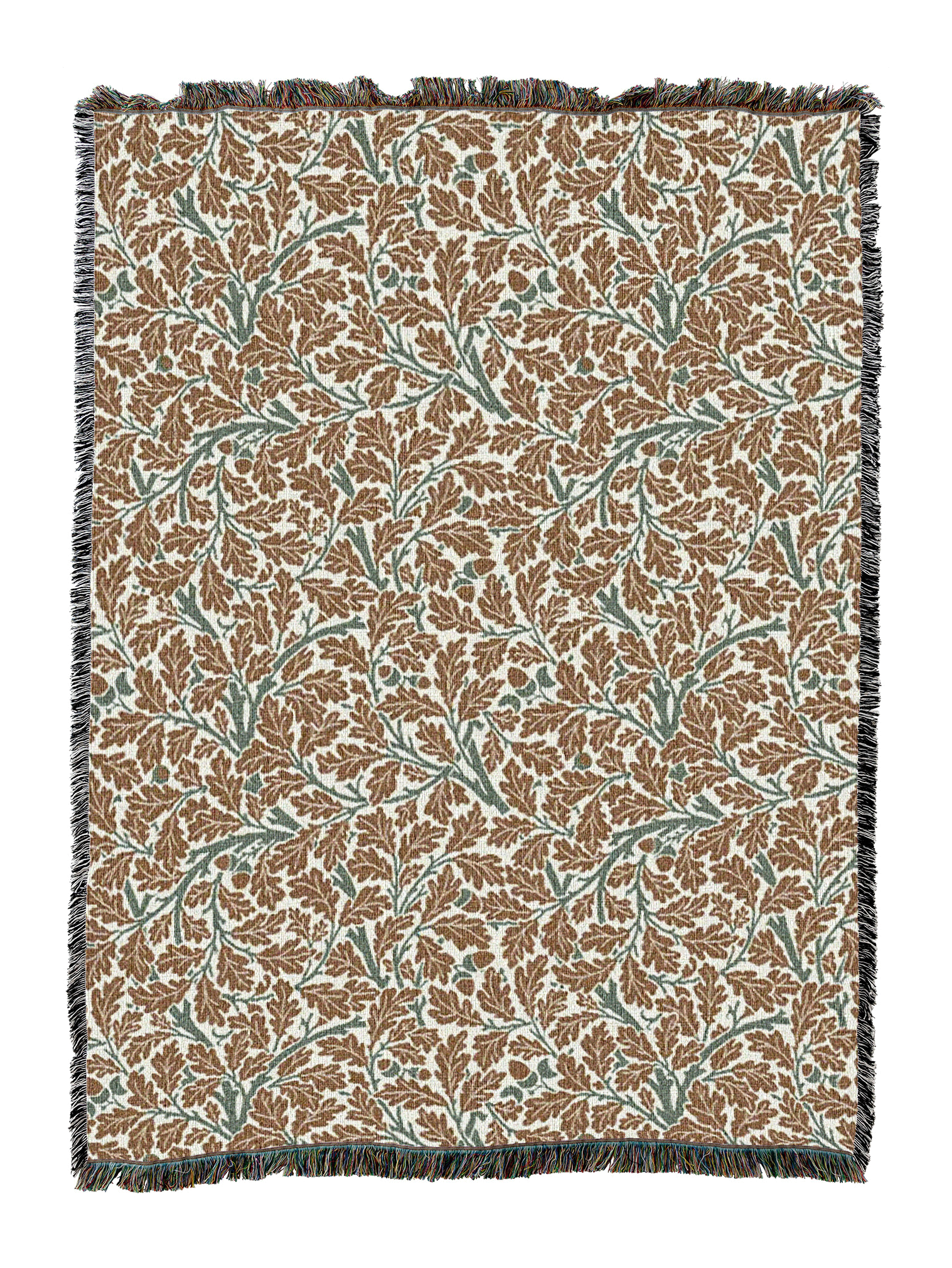 William Morris Oak Tree Blanket
