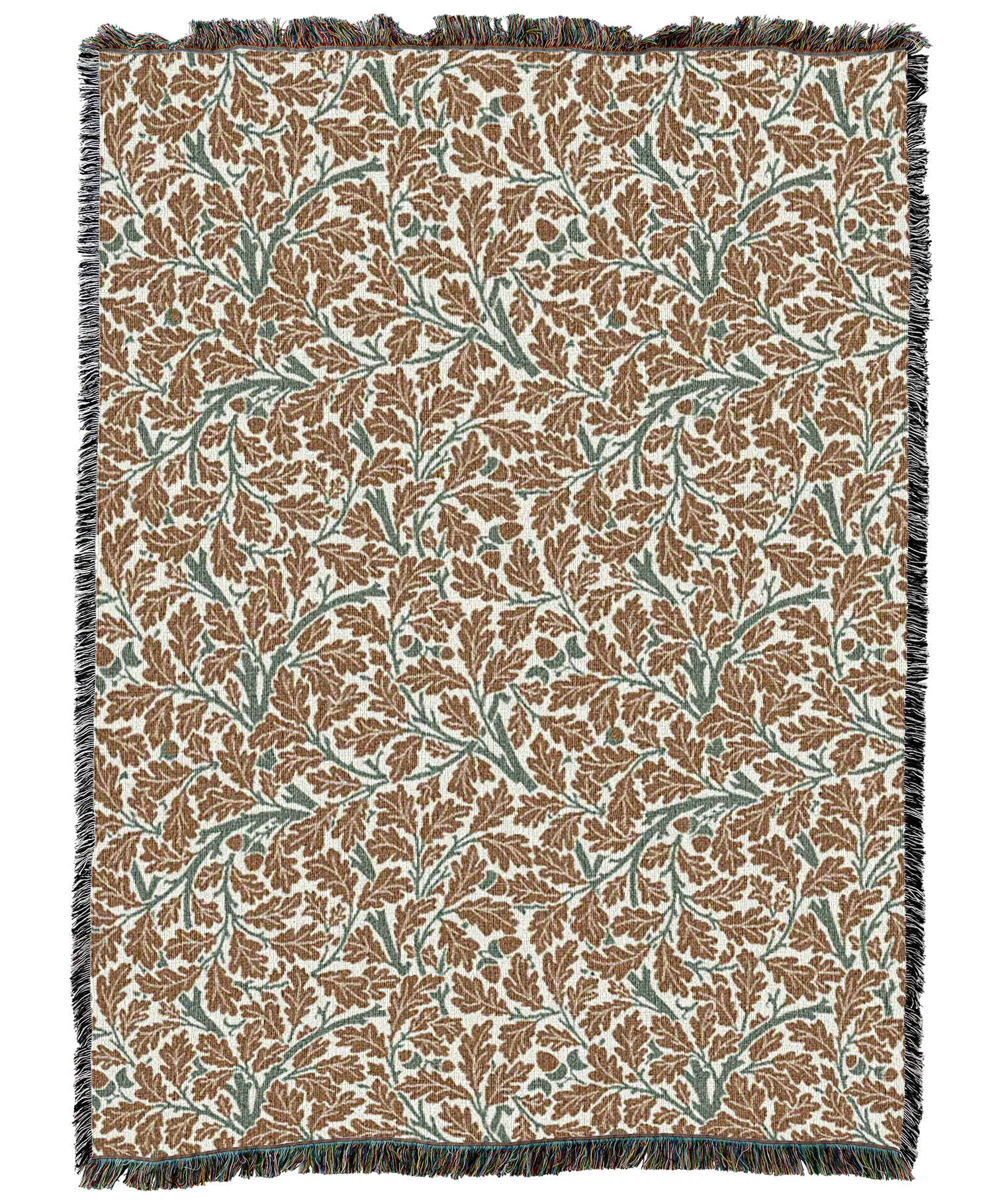 William Morris Oak Tree Blanket