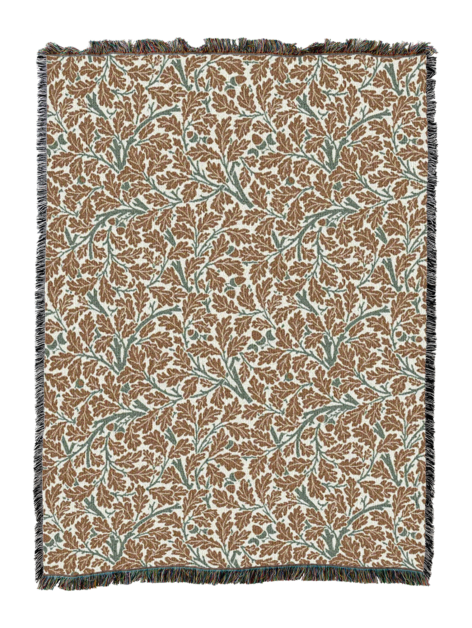 William Morris Oak Tree Blanket
