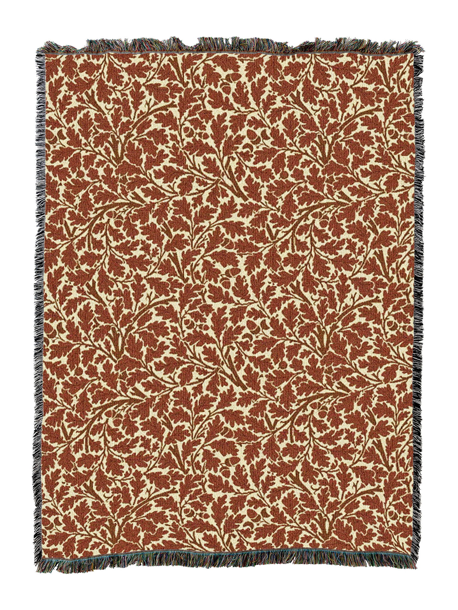 William Morris Oak Tree Blanket