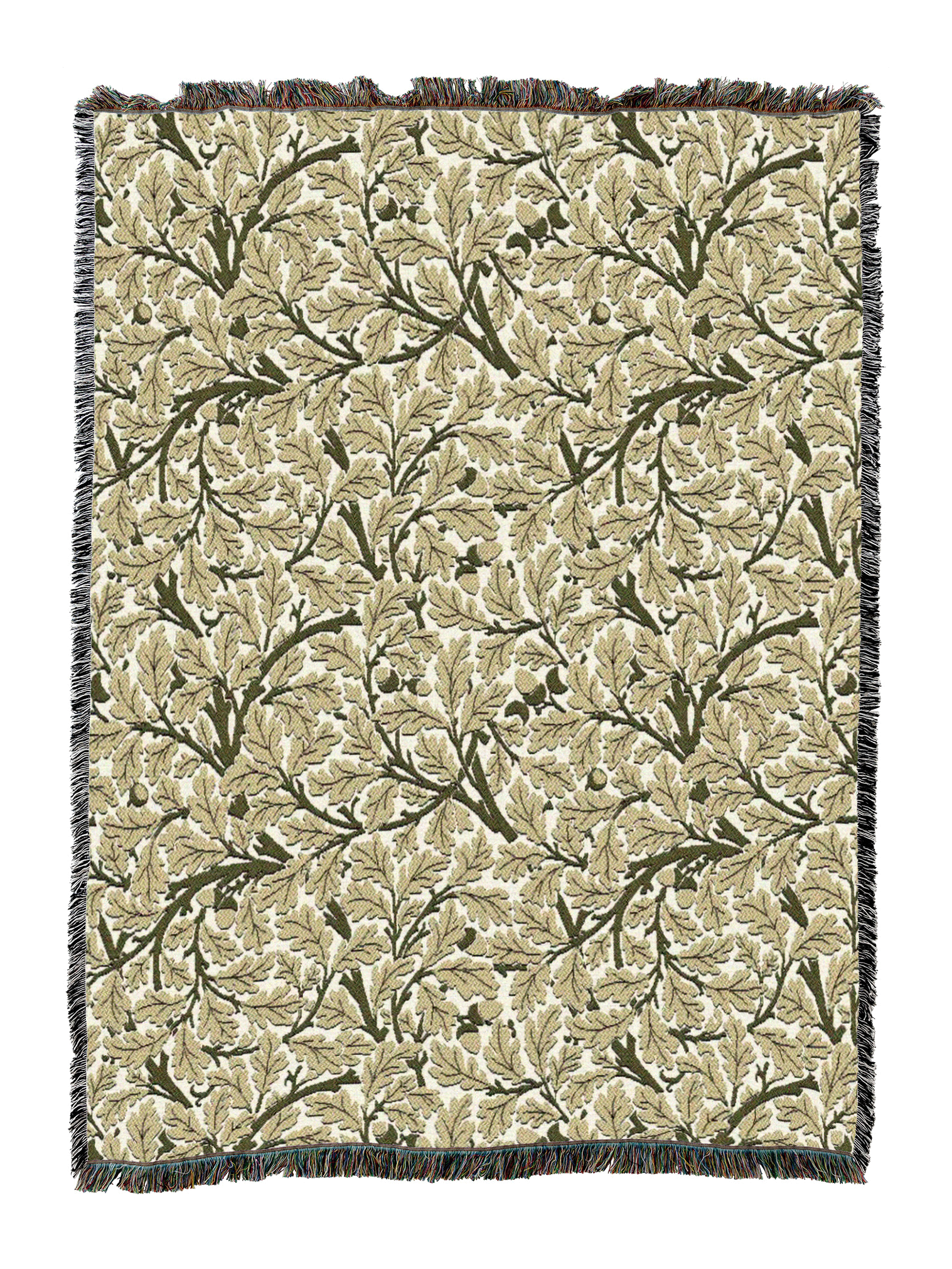 William Morris Oak Tree Blanket