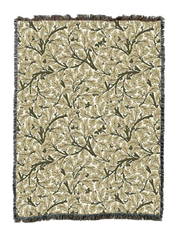 William Morris Oak Tree Blanket