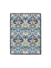 William Morris Dragon And Peacock Blanket