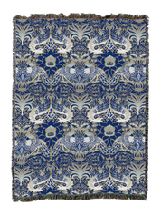 William Morris Dragon And Peacock Blanket