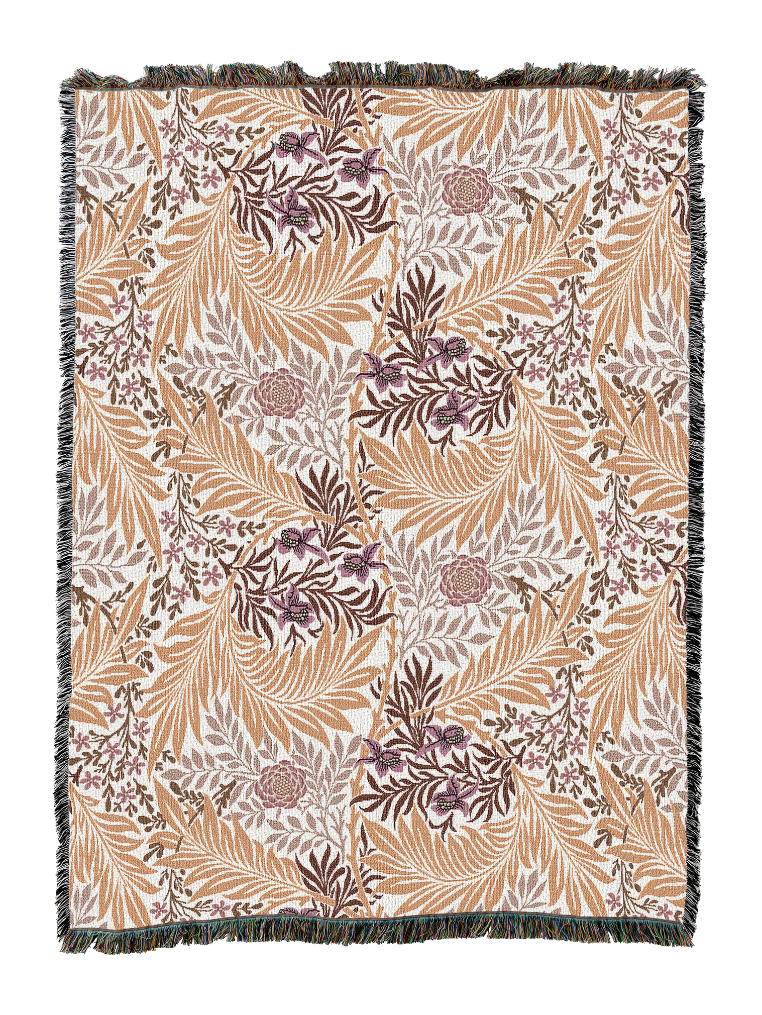 William Morris Larkspur Blanket