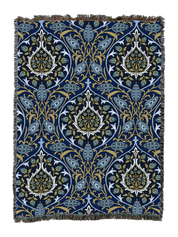 William Morris Rosebud Blanket