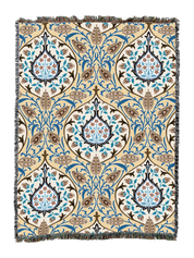 William Morris Rosebud Blanket