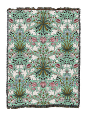 William Morris Hyacinth Blanket