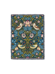 William Morris Strawberry Thief Blanket
