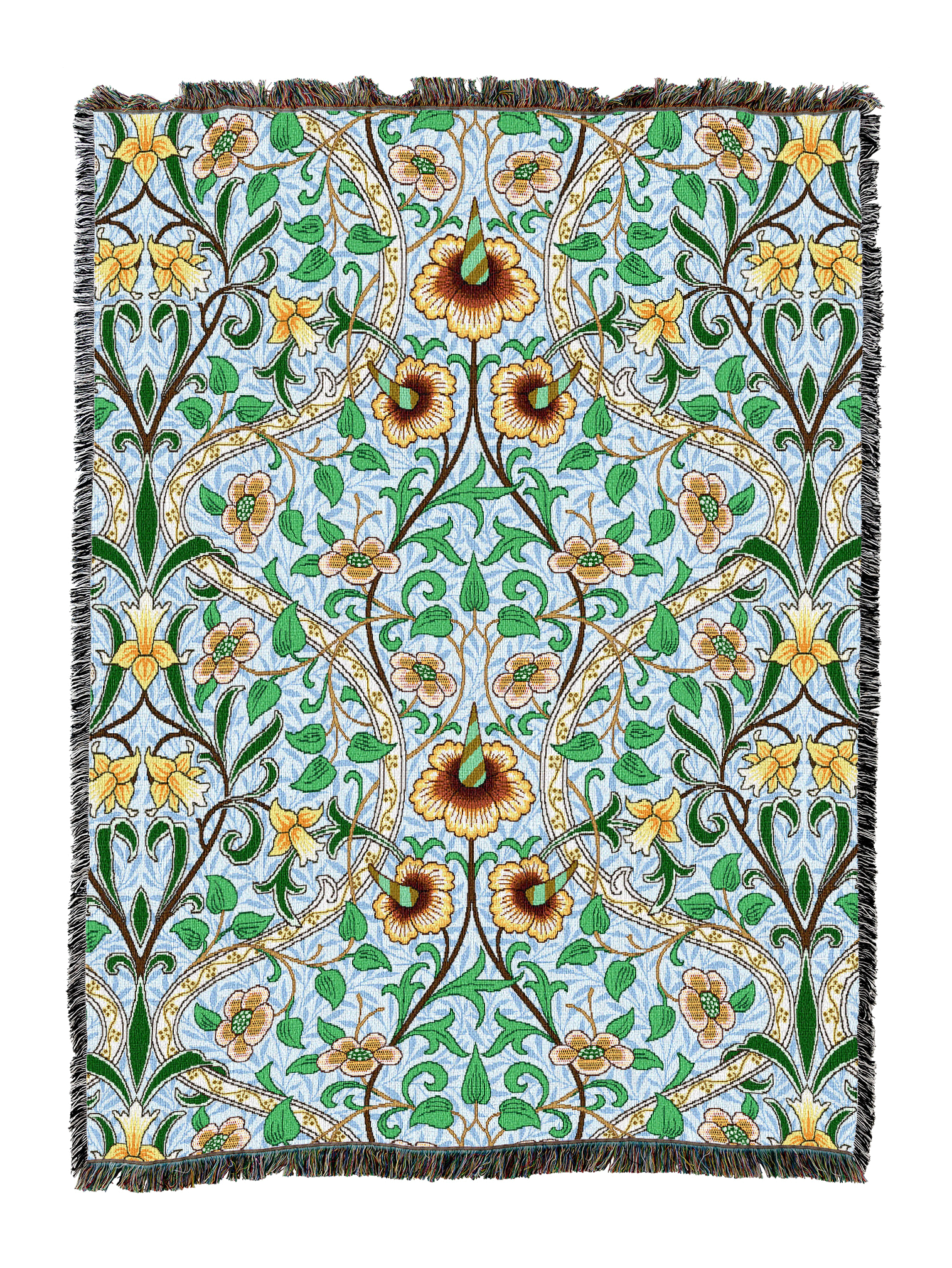 William Morris Daffodil Blanket