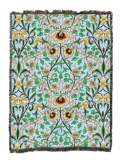 William Morris Daffodil Blanket