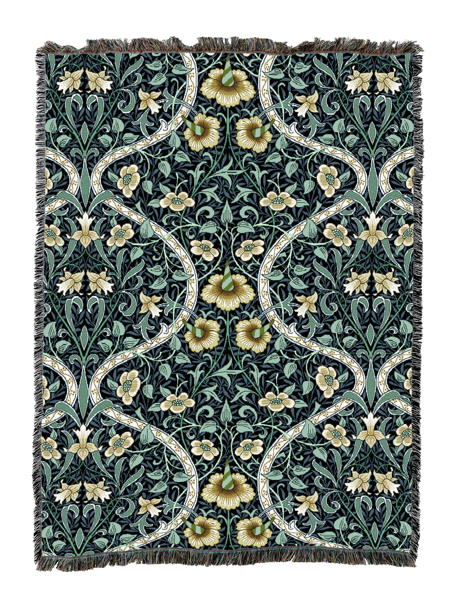 William Morris Daffodil Blanket