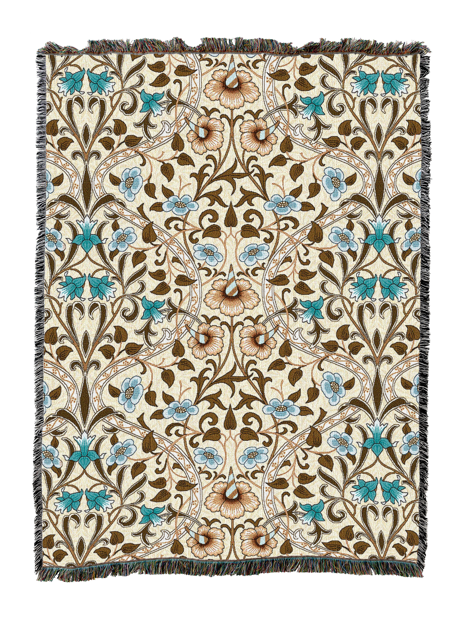 William Morris Daffodil Wheat Blanket XL