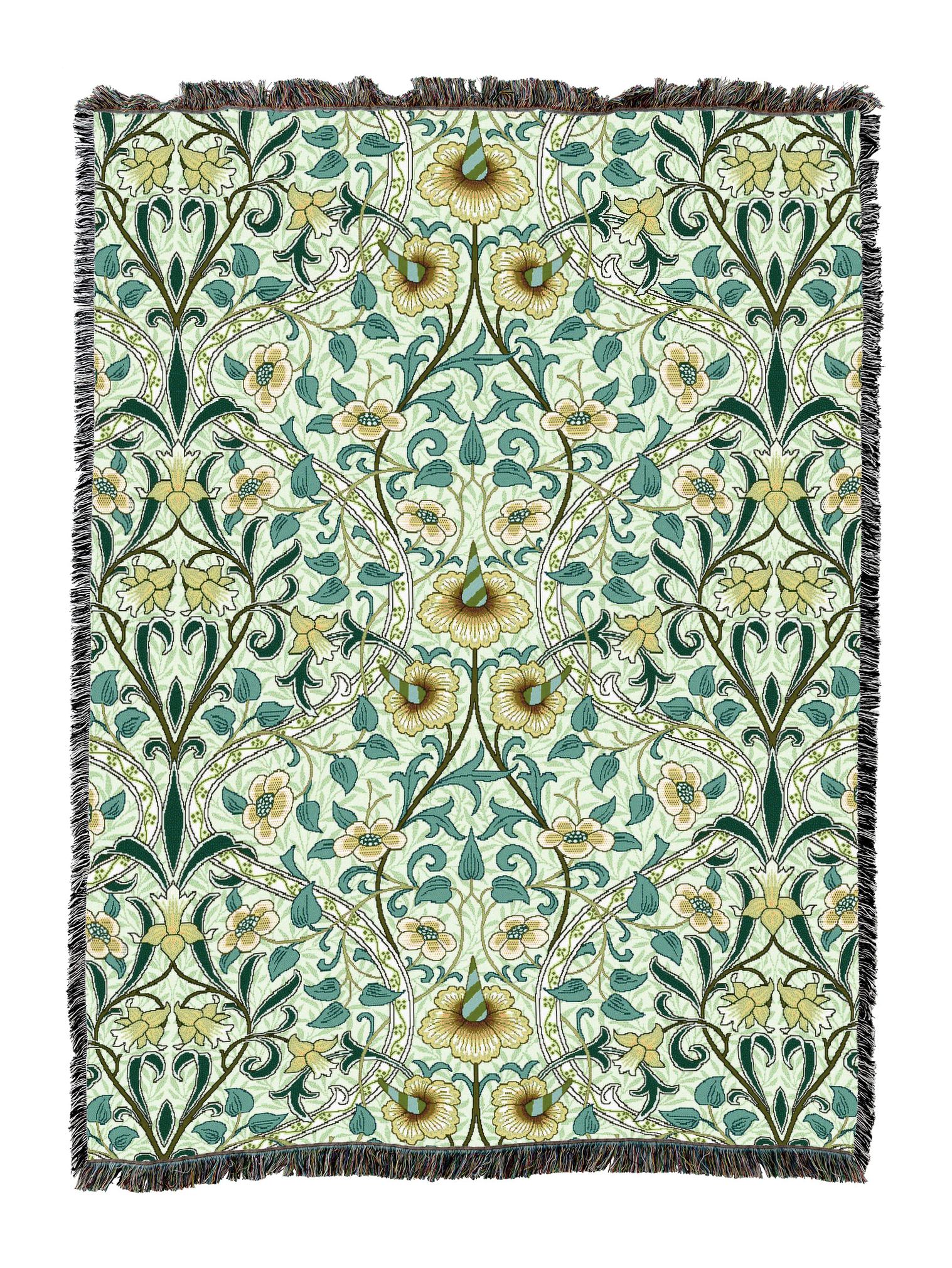 William Morris Daffodil Blanket