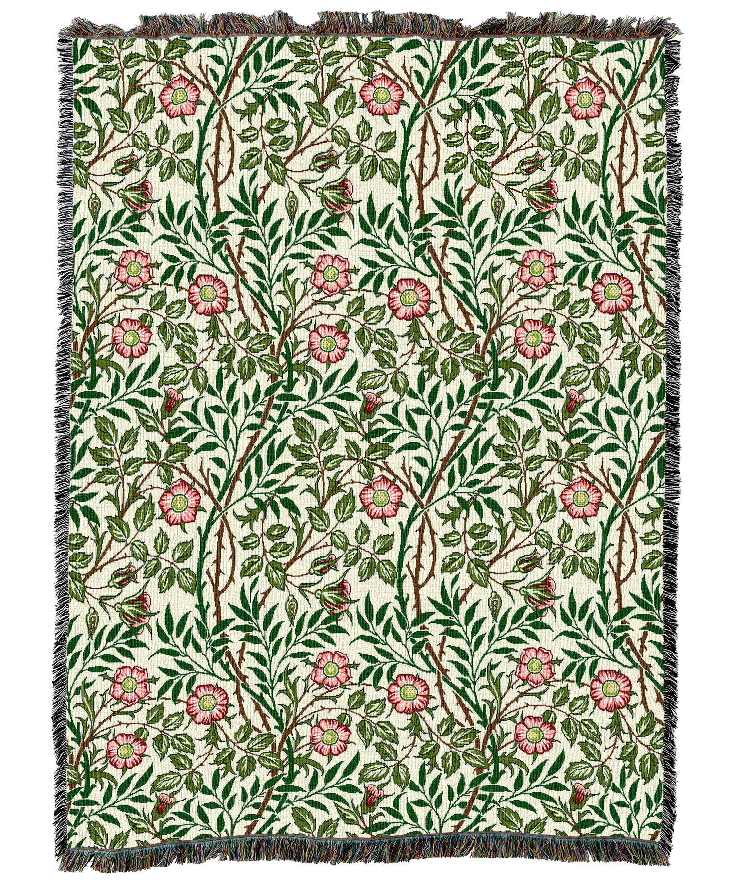 William Morris Sweetbriar Blanket