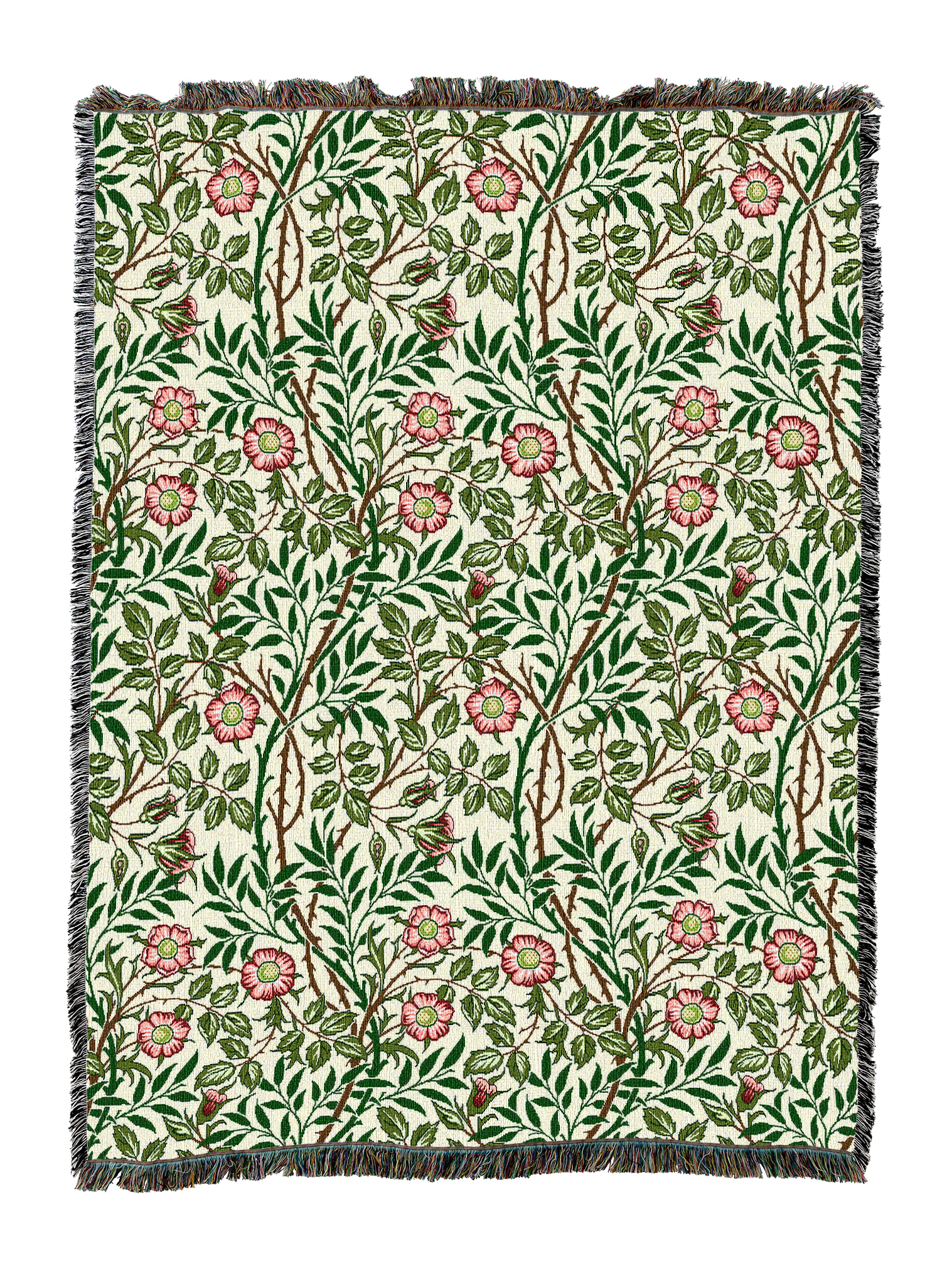 William Morris Sweetbriar Blanket